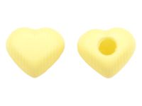 1 Folie Herz-Hohlkörper Medium Weiß