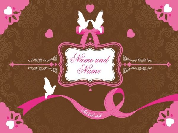 Tortenaufleger Tauben 20x30cm