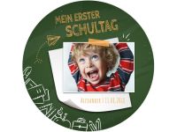 Tortenaufleger Einschulung A rund 20cm