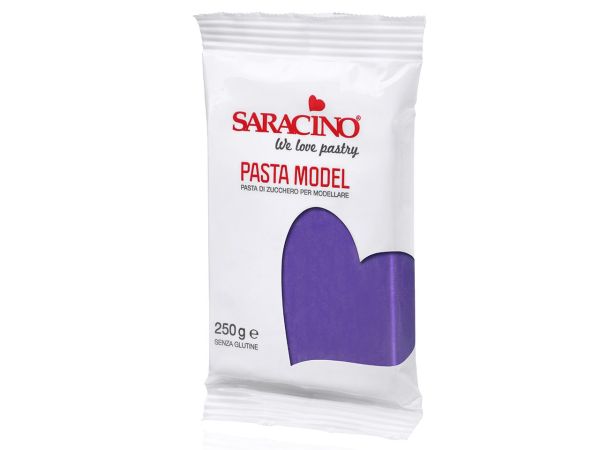 Saracino Modellierfondant Pasta Model violett 250g