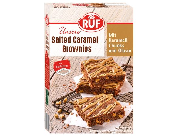 RUF Salted Caramel Brownies 455g