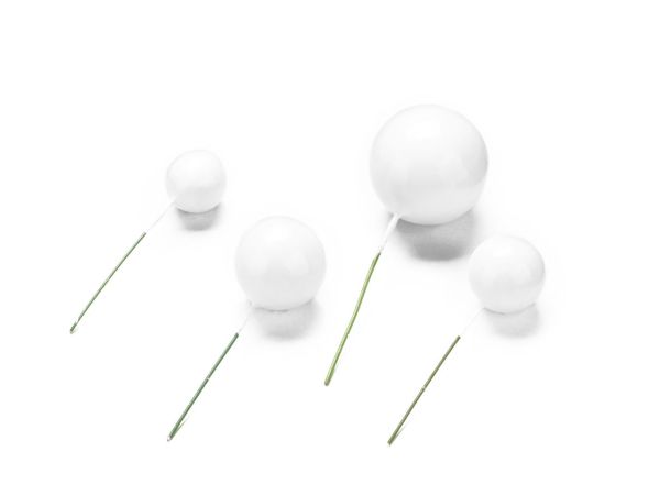 Bubbles Einstecker weiß 20 Stück