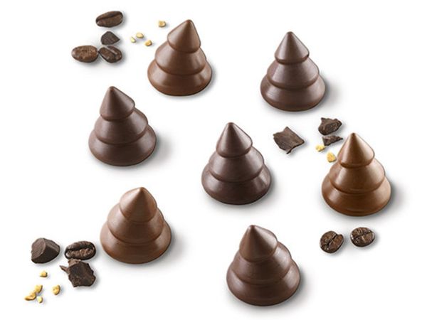 Silikon-Pralinenform Choco Trees