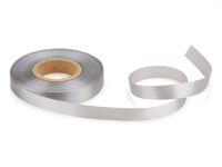 Satinband grau 14mm, 30 Meter