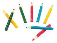 Schokoladendekor Buntstifte 8 Stück