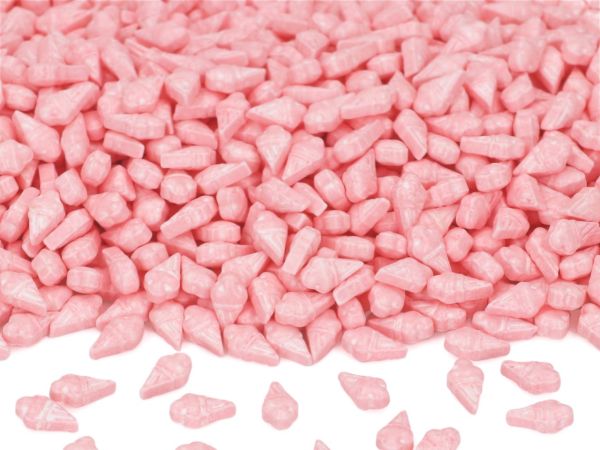 Streudekor Eistüte pink 80g