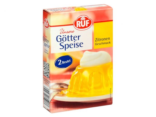 RUF Götterspeise Zitrone 2er Pack 2x12g