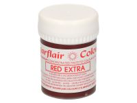 Sugarflair Pastenfarbe Extra Rot Max Concentrate 42g