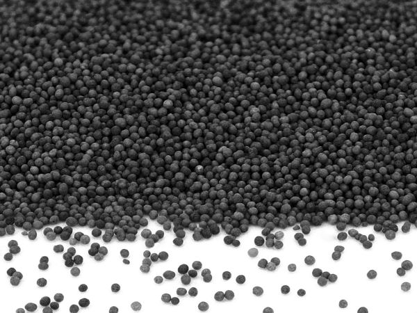 Mini-Perlen schwarz 100g