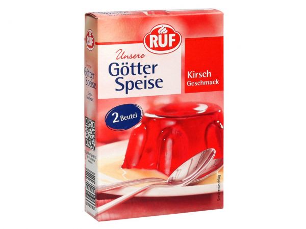 RUF Götterspeise Kirsch 2er Pack 2x12g