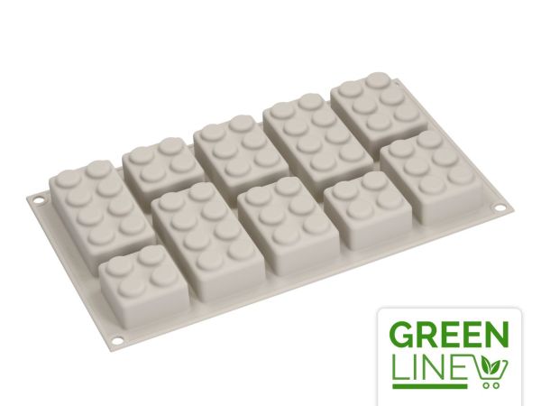 Silikonform Choco Block