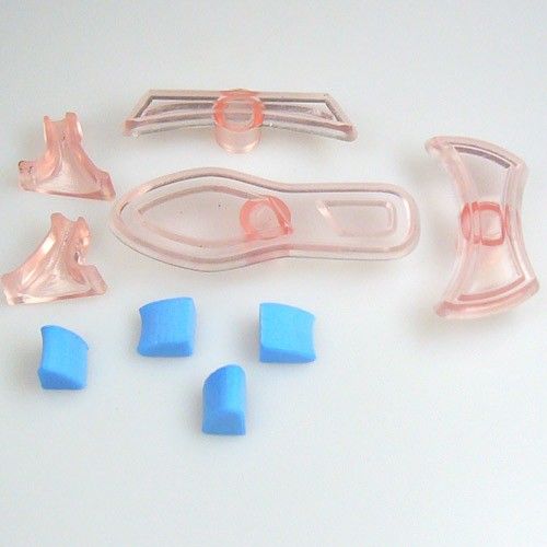 JEM Ausstecher-Set - Damenschuhe - klein - Miniature Shoe Set - 9 teilig