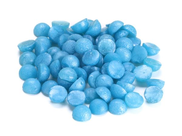 Isomalt Tropfen babyblau 150g