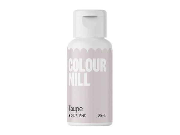 Lebensmittelfarbe öllöslich Taupe 20ml