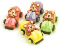 Bären im Auto Zucker 4 Stück