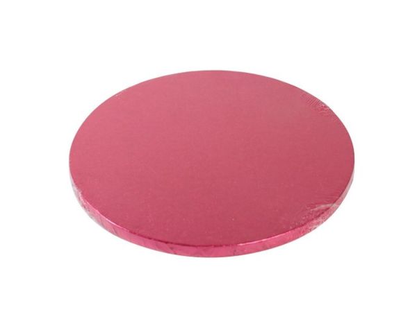 Cakeboard rund 30cm pink