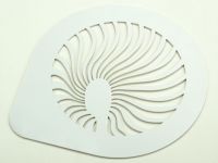 Schablone Fächer 15cm