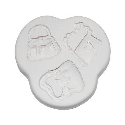Squires Kitchen mould-Handbags (set 2) 3 Motiven
