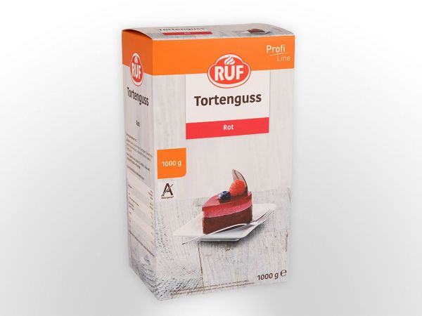 RUF Tortenguss rot 1,0kg