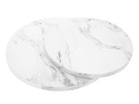 Cakeboard 25cm Marmor weiß 5 Stück