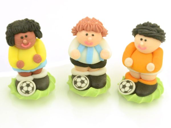 Fußballer Zucker 4 Stück