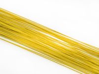 Blumendraht metallic gold 24G 50 Stück