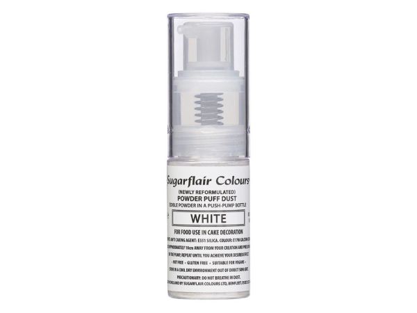 Sugarflair Pump Spray weiß 10g