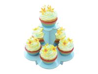 Cupcake Etagere blau