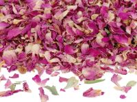 Rosenblütenblätter velvet, natur 8g