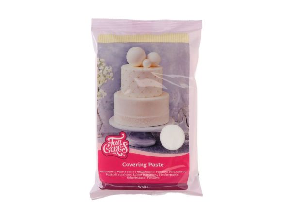 FunCakes Covering Paste weiß 500g