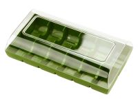 Macaron Verpackung grün 12er