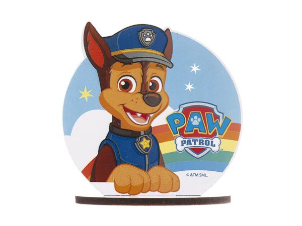Cake Topper Chase Paw Patrol 12x12,5cm