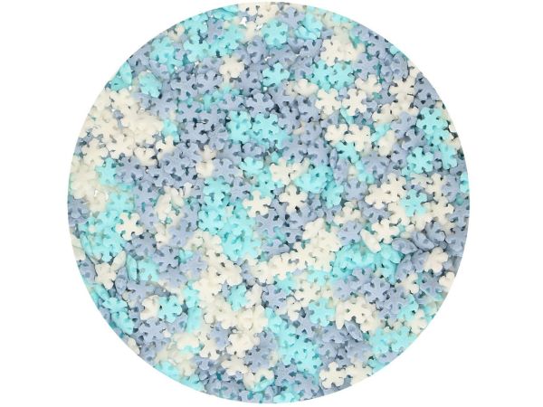 FunCakes Mini Schneeflocken Mix 50g