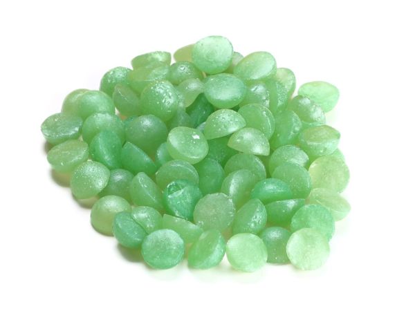 Isomalt Tropfen lindgrün 150g