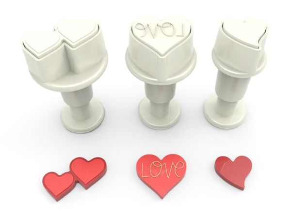 Stempelausstecher mini Herzchen Set