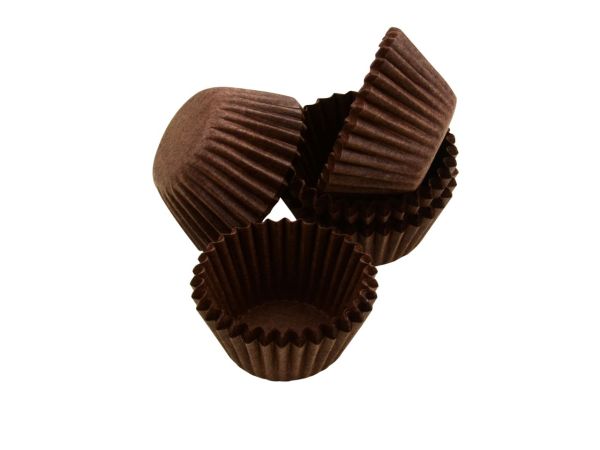 Pralinenkapseln 25mm braun 2000 Stück