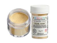 Sugarflair Puderfarbe Glanz Pearl Ivory Elfenbein 4g