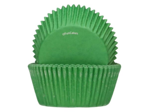 Funcakes Muffinförmchen grasgrün 48 Stück