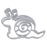 Städter - Ausstecher mit Prägung - Schnecke - ca. 10 cm