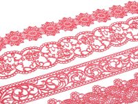 Spitzendekor-Matte Elegance