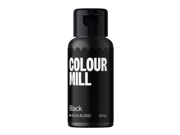 Colour Mill Aqua Blend Black 20ml
