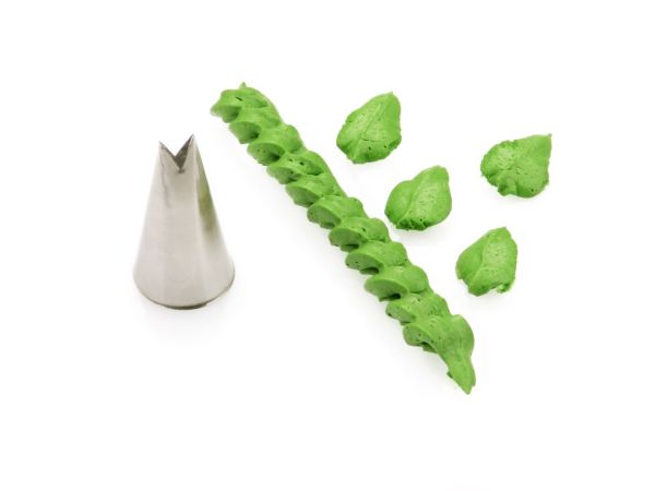 Garniertülle Blatttülle offen 9mm x 8mm