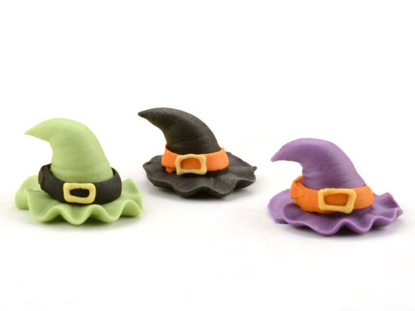 Hexenhüte Zucker 4 Stück