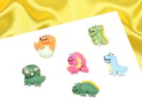 Zuckerdekor Dinos 2D 3x3cm 6 Stück