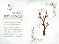 Tortenaufleger Konfirmation Baum 20x30cm