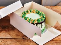 Cake Box White 30x30x20 cm