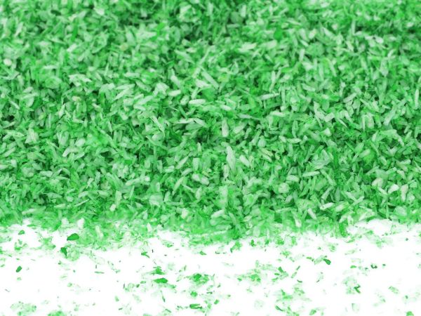 Kokos-Dekorstreu grün 100g