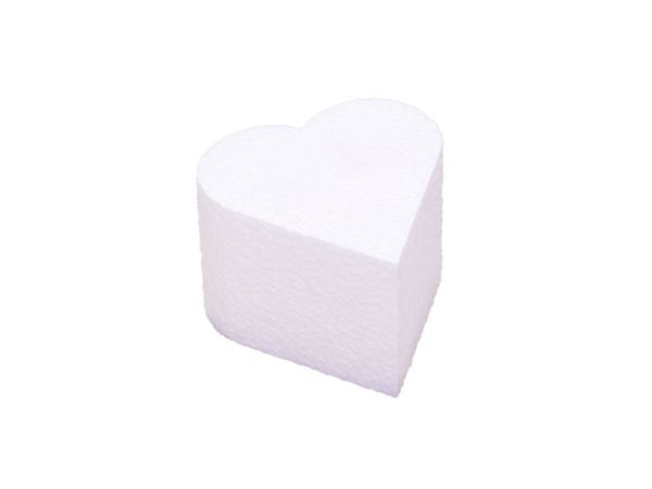 Torten-Dummy Herz 10cm, Höhe: 7cm