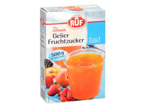 RUF Gelier Fruchtzucker 500g
