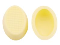 1 Folie Oval-Schalen Weiß